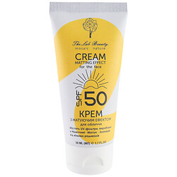 Крем для обличчя з матуючим ефектом "The Lab Beauty", SPF50, 50 мл