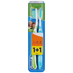Набір щіток зубних ORAL-B 123 Природня свіжість Середня жорсткість, 2 шт/уп