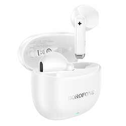 Bluetooth-гарнітура Borofone BW88 Deep Rhyme, Стерео, Білий