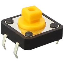 Кнопка тактовая 12x12, H7,3mm, KFC-012-7.3F