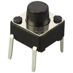 Кнопка тактова 6x6, H6mm, KFC-A06T-6.0