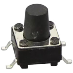 Кнопка тактова SMD 6x6, H8mm, KFC-A06A-8.0