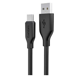 USB кабель Earldom EC-175C, Type-C, 1.0 м., Черный