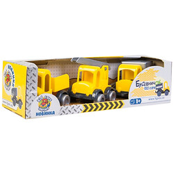 Набор машинок "Auto Construction Set", 3 авто, Wader