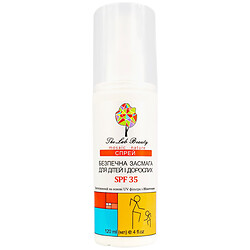 Спрей для засмаги дорослих, дітей The Lab Beauty SPF50+ 120 мл