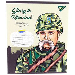 Зошит шкільний клітинка "YES", мікс, 24 аркушів в асортименті, Yes