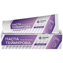 Паста антисептична ОАЗИС ФАРМ "Теймурова", 25 мл