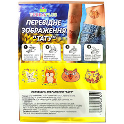 Тату-наклейка для тела TerraPlus в ассортименте