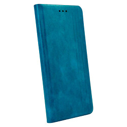 Чехол (книжка) Xiaomi Poco X7 / Redmi Note 14 Pro 5G, Mustang Matte Black, Бирюзовый