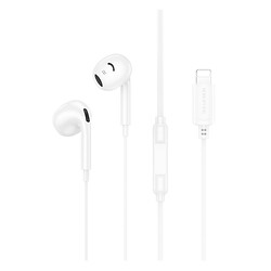 Наушники Borofone BM96 Brilliant, С микрофоном, Белый
