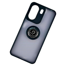 Чехол (накладка) Xiaomi Redmi Note 11 / Redmi Note 11S, TOTU Ring Series Matte Magnet, Черный