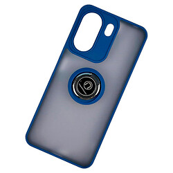Чохол (накладка) Xiaomi Redmi Note 14S, TOTU Ring Series Matte Magnet, Синій
