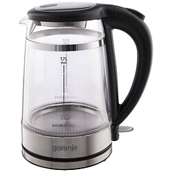 Електрочайник Gorenje K17GDW, Срібний