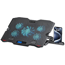 Охлаждающая подставка для ноутбука GamePro CP560, Черный