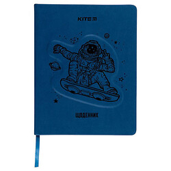 Дневник школьный "Space skate", тв. переплёт, PU, Kite