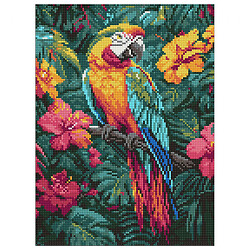 Набір з алмазною мозаїкою "Тропічний птах", 30x40см, Mic