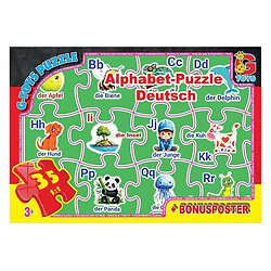 Пазли "Німецька Абетка", 35 ел, Gtoys