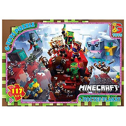 Пазли із серії "Minecraft", Майнкрафт, 117 ел, Gtoys