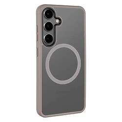 Чохол (накладка) Samsung Galaxy S25 Edge, Epik Metal Buttons Colorful, MagSafe, Сірий