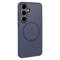 Чохол (накладка) Samsung Galaxy S25 Edge, Epik Metal Buttons Colorful, MagSafe, Синій