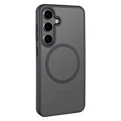 Чехол (накладка) Samsung Galaxy S25 Edge, Epik Metal Buttons Colorful, MagSafe, Черный