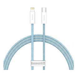 USB кабель Baseus CALD000002 Dynamic Apple iPhone SE 2022 / iPhone 14 Pro Max / iPhone 14 Plus / iPhone 14 Pro / iPhone 14 / iPhone 13 Pro / iPhone 13 Mini / iPhone 13 / iPhone 13 Pro Max / iPhone 12 Mini / iPhone 12 Pro Max, Lightning, 1.0 м., Синій