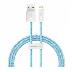 USB кабель Baseus CALD000402 Dynamic Apple iPhone SE 2022 / iPhone 14 Pro Max / iPhone 14 Plus / iPhone 14 Pro / iPhone 14 / iPhone 13 Pro / iPhone 13 Mini / iPhone 13 / iPhone 13 Pro Max / iPhone 12 Mini / iPhone 12 Pro Max, Lightning, 1.0 м., Синий