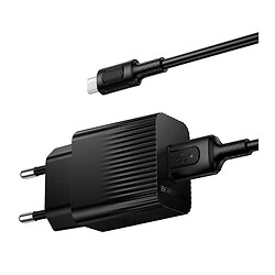 СЗУ Borofone BAS71A Source, С кабелем, MicroUSB, Черный