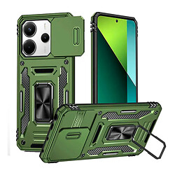 Чехол (накладка) Xiaomi Redmi Note 14, Epik Camshield Army Ring, Army Green, Оливковый