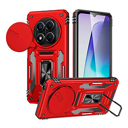 Чохол (накладка) Xiaomi Redmi Note 14 Pro 4G, Epik Camshield Army Ring, Червоний