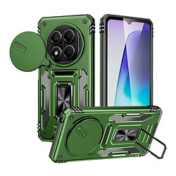 Чохол (накладка) Xiaomi Redmi Note 14 Pro 4G, Epik Camshield Army Ring, Army Green, Оливковий