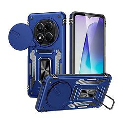 Чохол (накладка) Xiaomi Redmi Note 14 Pro 4G, Epik Camshield Army Ring, Navy, Синій
