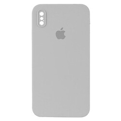 Чехол (накладка) Apple iPhone X / iPhone XS, Original Soft Case, Light Grey, Серый