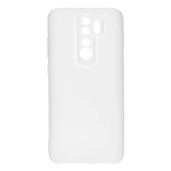 Чехол (накладка) Xiaomi Redmi 9, GETMAN Liquid Silk, Белый