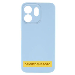 Чохол (накладка) Xiaomi Poco C71 / Redmi A5, GETMAN Liquid Silk, Lilac Blue, Блакитний