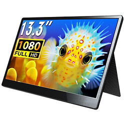 13.3" Портативний дисплей CrowVi VF133T IPS HD 1920x1080