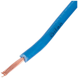 Провід багатожильний 0.5mm2 (20AWG, 7xD0.3mm), Синій