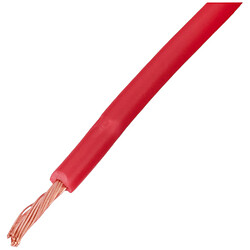 Провід багатожильний 0.5mm2 (20AWG, 7xD0.3mm), Червоний
