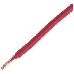 Провод многожильный 0.75mm2 (19AWG, 7xD0.37mm), Красный