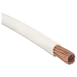 Провод многожильный 1mm2 (18AWG, 32xD0.20mm), Белый