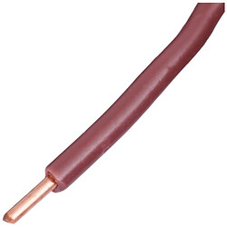Провод одножильный 0.5mm2 (20AWG, 1xD0.8mm), Коричневый