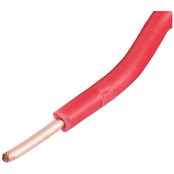 Провід одножильний 0.5mm2 (20AWG, 1xD0.8mm), Червоний
