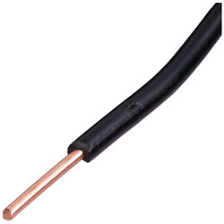 Провод одножильный 0.5mm2 (20AWG, 1xD0.8mm), Черный