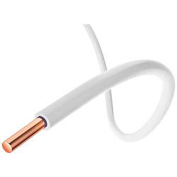Провід одножильний 4mm2 (12AWG, 1xD2.76mm), Білий