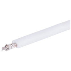 Силіконовий провід 14AWG (2.0mm2-400/0.08TS), Білий