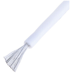 Силіконовий провід 17AWG (1.05mm2-210/0.08TS), Білий