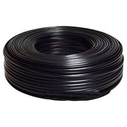 Силіконовий провід 5-жильний у чорній оболонці 20AWG (0.5mm2 20/0.18/TS) чорний/червоний/жовтий/зелений/білий