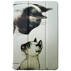 Чехол (книжка) Samsung X115 Galaxy Tab A9, BeCover Smart Case, Cat, Рисунок