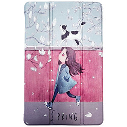 Чехол (книжка) Samsung X115 Galaxy Tab A9, BeCover Smart Case, Walk, Рисунок