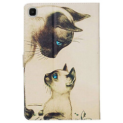 Чехол (книжка) Samsung P620 Galaxy Tab S6 Lite / P625 Galaxy Tab S6 Lite / P627 Galaxy Tab S6 Lite, BeCover Smart Case, Cat, Рисунок